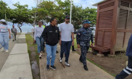Autoridades supervisan seguridad en Playa de Gringo durante Semana Santa 2026