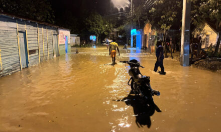 Lluvias provocan inundaciones en varios municipios de Puerto Plata