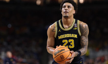 Dominicano Yaxel Lendeborg va por la gloria este lunes en la final de la NCAA