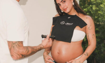 Isabella Ladera y Hugo García esperan un niño