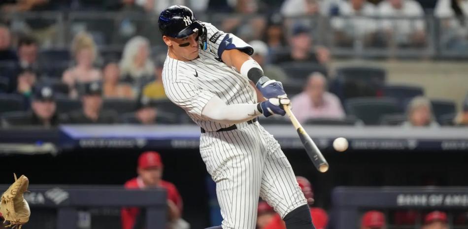 Los jonrones de Judge y Grisham eclipsan los dos que disparó Trout