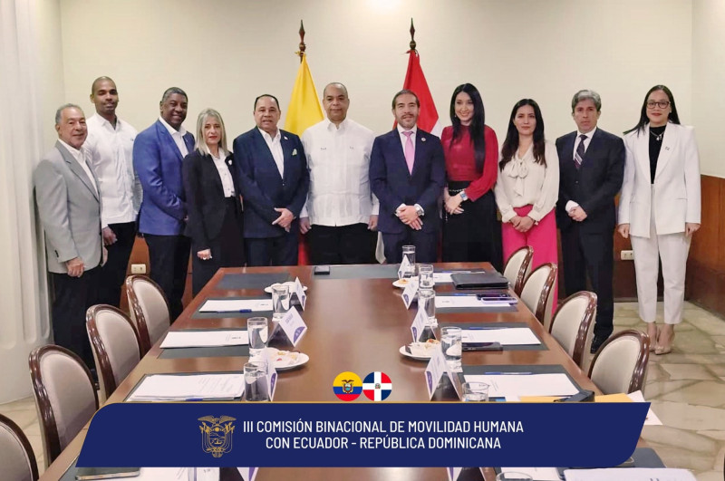 República Dominicana y Ecuador refuerzan cooperación bilateral en migración y asistencia consular