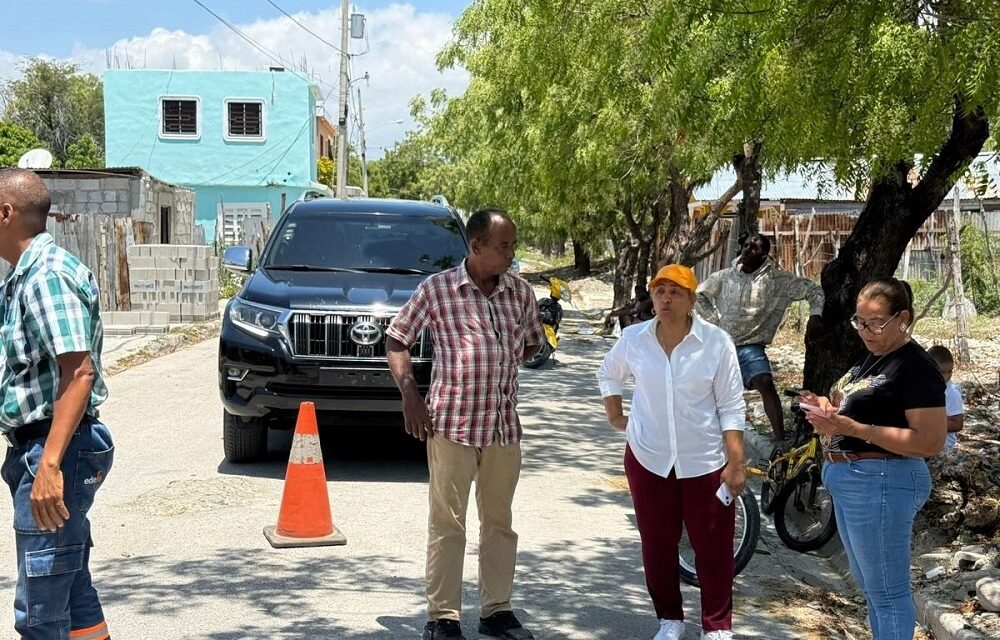 Alcaldía de Tamayo y Edesur inician programa de modernización de luminarias en el municipio