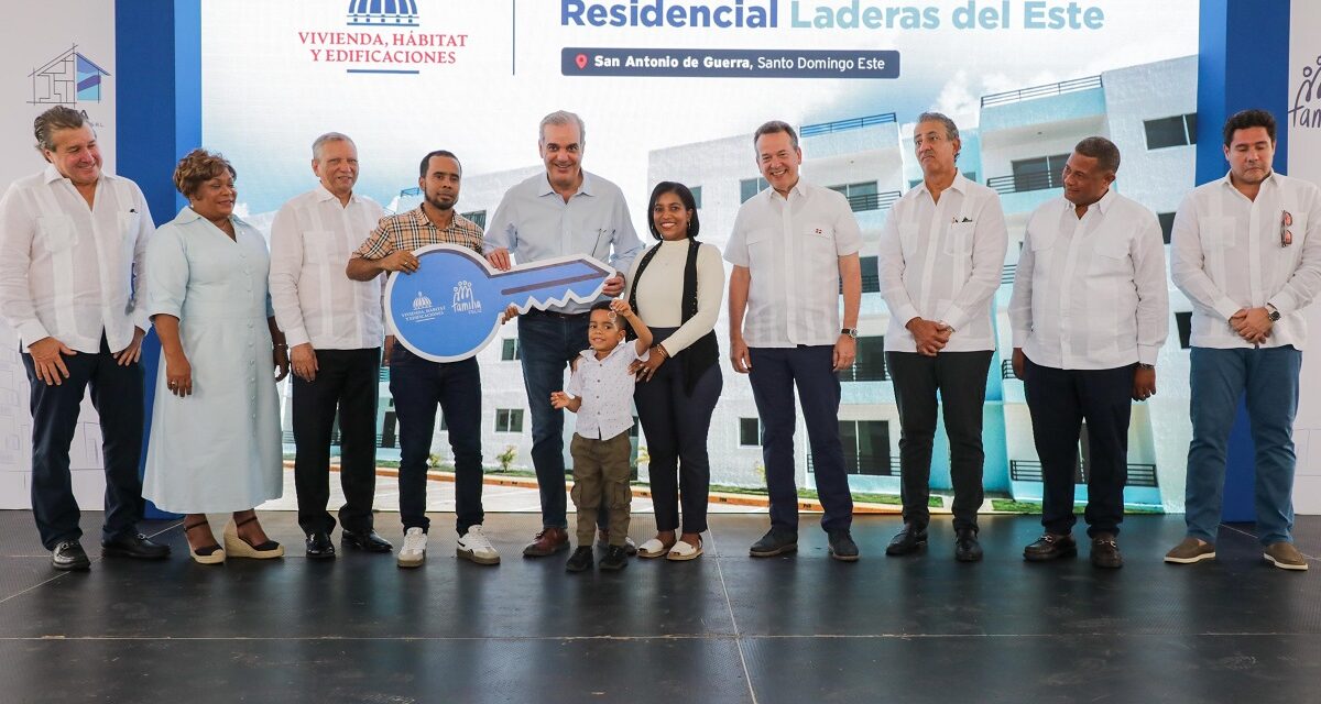 Banreservas financia 144 apartamentos entregados por el presidente Abinader en Laderas del Este