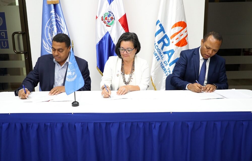 ONU, INTRANT y Comité Organizador de los Juegos Centroamericanos y del Caribe se unen en torno a la seguridad vial