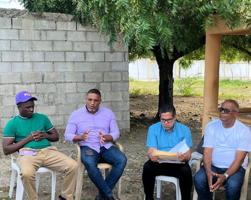 PLD valida y conforma Comité Intermedio en Santana, Tamayo