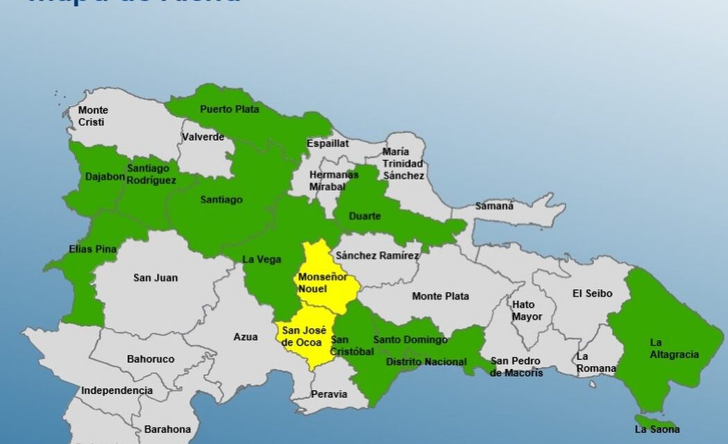 ⚠️ COE mantiene alertas en varias provincias por lluvias: esto podría empeorar