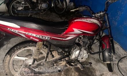 Policía Nacional recupera motocicleta robada y apresa sospechoso en Nigua