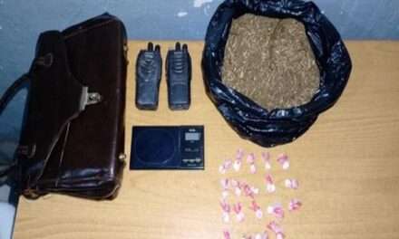 Miembros preventivos recuperan drogas, radios y balanza en operativo policial