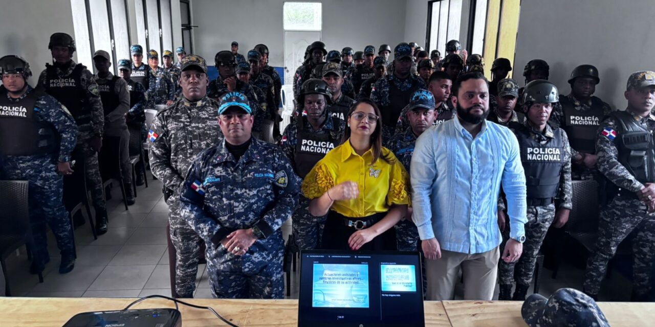 Policía de San Cristóbal fortalece capacidades técnicas mediante taller especializado en actas policiales