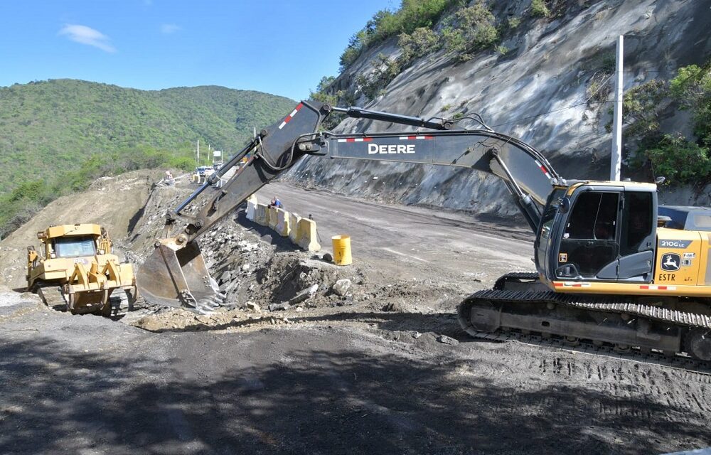 OBRAS PÚBLICAS AVANZA SOLUCIONES TRAS DERRUMBE EN CARRETERA OCOA–CRUCE DE OCOA