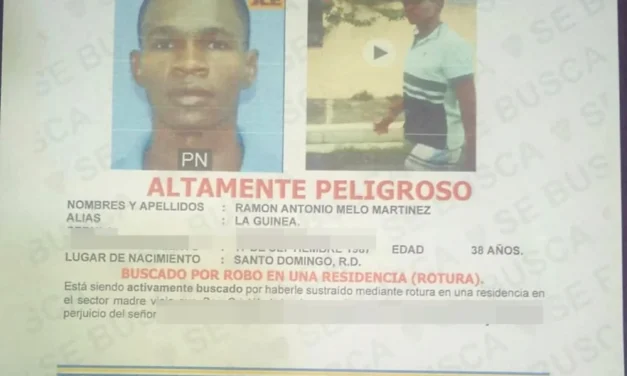 Policía intensifica búsqueda de prófugo acusado robo millonario en residencia