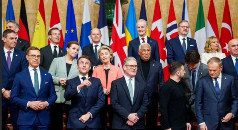 UE envía un mensaje de unidad a Trump y Putin