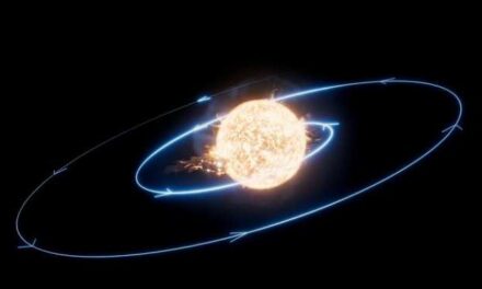 Planeta tragado por una estrella similar al Sol