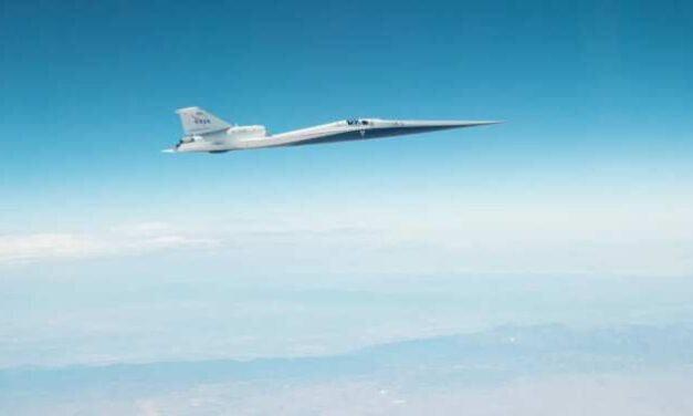 El revolucionario avión silencioso X-59 vuela más rápido y alto que nunca antes