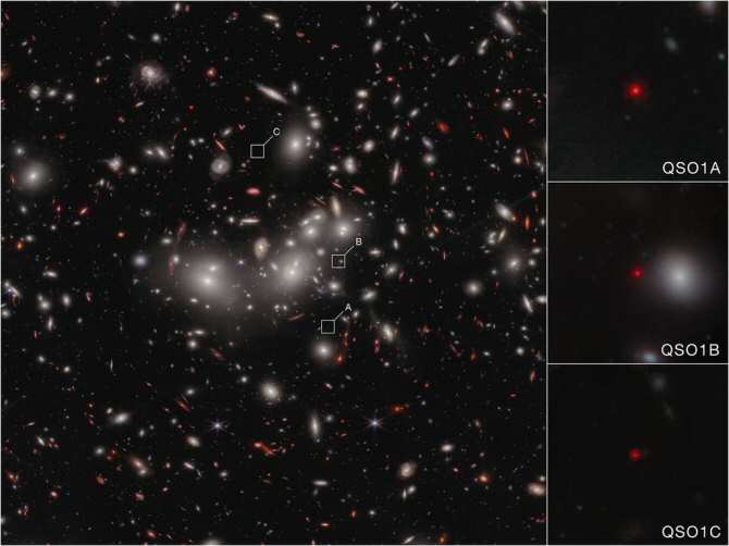 Agujero negro supermasivo que se formó antes que su galaxia