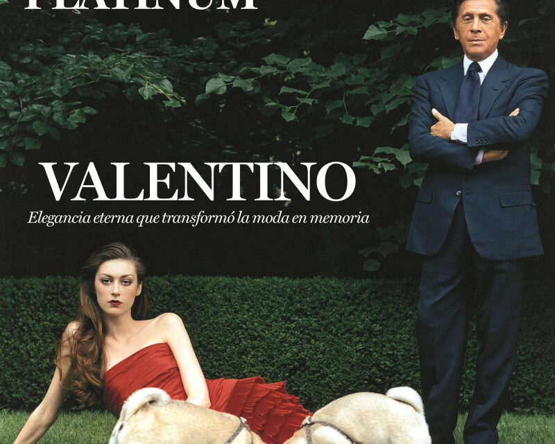 Valentino: protagonista de las páginas de Ritmo Platinum