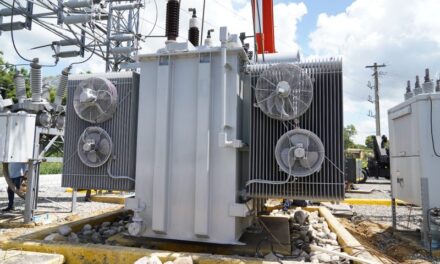 Edesur pone en operación transformador en Subestación Eléctrica Yaguate, San Cristóbal