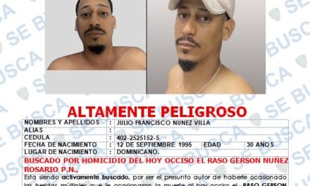 Policía activa búsqueda de hombre señalado como autor de la muerte de raso policial en banca de apuestas de Nagua