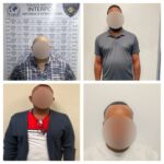 Policía Nacional, a través de OCN-INTERPOL Santo Domingo, captura a tres dominicanos requeridos por la justicia y detiene a ciudadano canadiense reclamado por fraude financiero