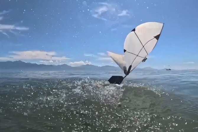 Robot volador y subacuático