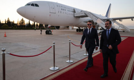 Macron es el primer líder occidental en visitar Siria