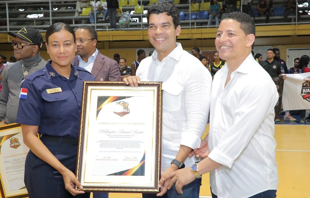 Peravia vive una histórica fiesta deportiva con la inauguración de la V Copa de Baloncesto Luis Báez