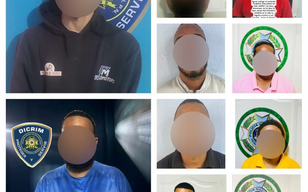 Policía Cibernética captura a diez personas vinculadas a estafas electrónicas y otros delitos tecnológicos en operativos simultáneos