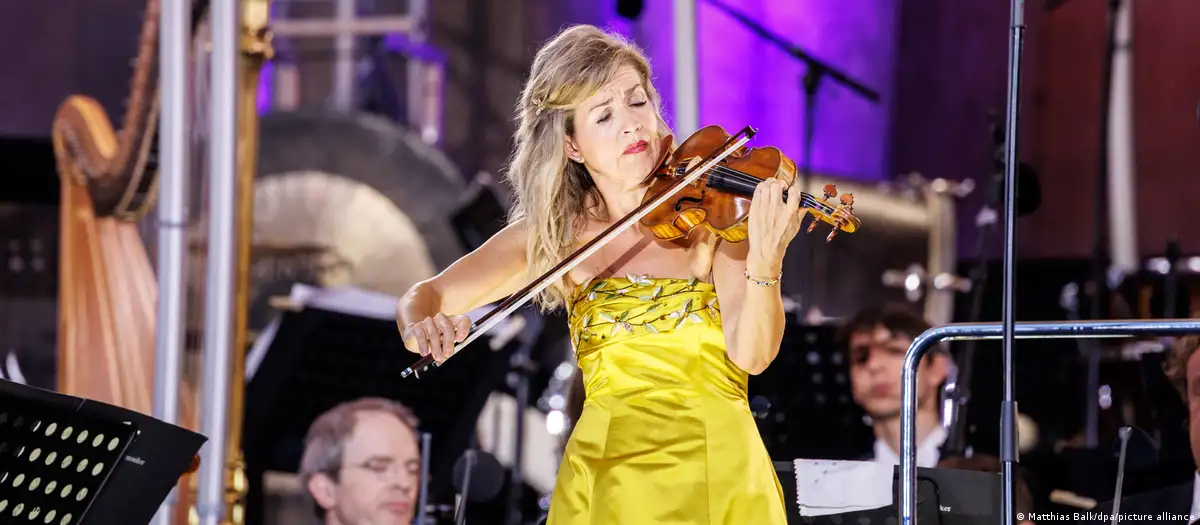 Violinista Anne-Sophie Mutter: 50 años sobre los escenarios