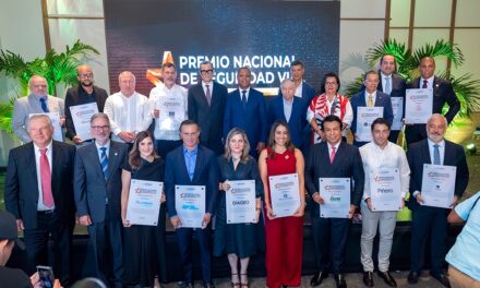 INTRANT realiza primera edición del Premio Nacional de Seguridad Vial; reconoce 13 empresas