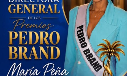 María Peña toma la iniciativa de resaltar el talento de su municipio, con los Premios Pedro Brand
