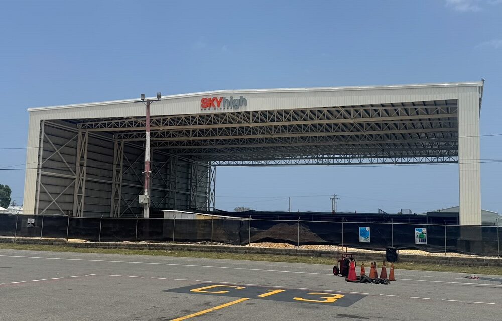 Sky High Dominicana construye uno de los hangares más grandes del Caribe como parte de su expansión regional
