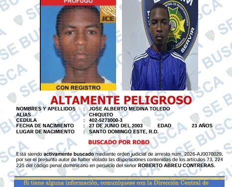 DICRIM captura a dos presuntos integrantes de banda vinculada a múltiples robos y asaltos en SDE