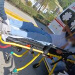 Accidente de vehículos de Migración deja cinco haitianos con lesiones leves en San Juan