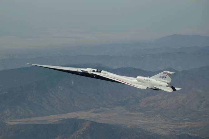 Buenas perspectivas para el revolucionario avión silencioso X-59