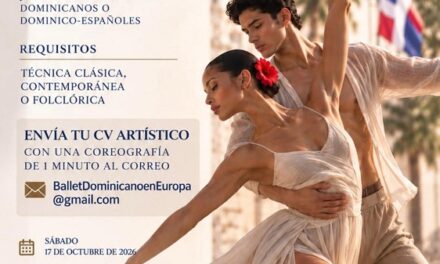 El Ballet Dominicano en Europa convoca a jóvenes bailarines dominicanos y dominico-españoles para una audición en Madrid