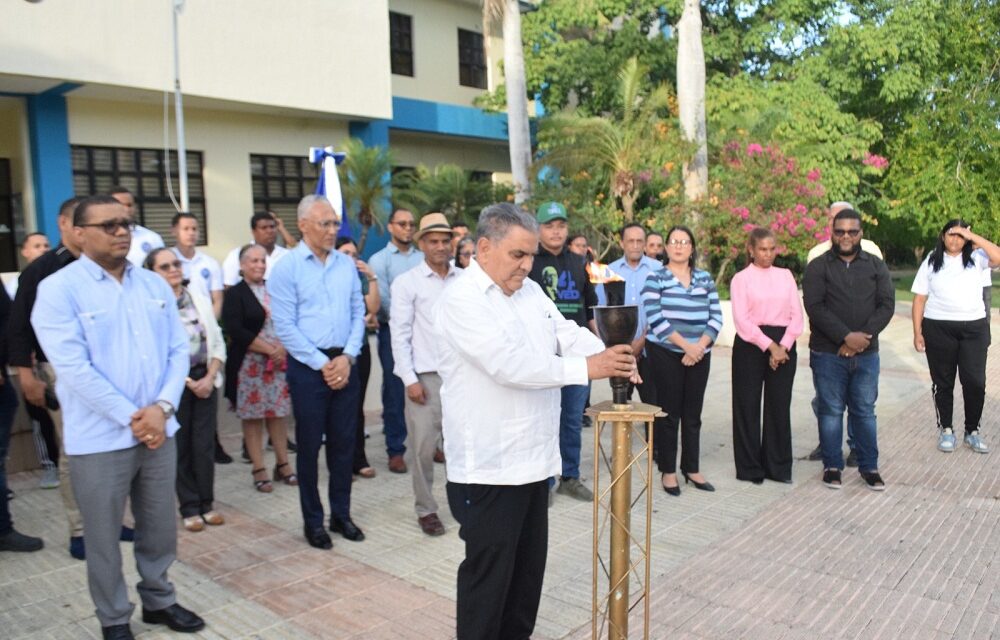 UASD Recinto Santiago recibe Antorcha Deportiva de los 45.º Juegos Tony Barreiro 2026