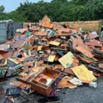 Incautan y destruyen más de 300 tragamonedas ilegales en San Cristóbal