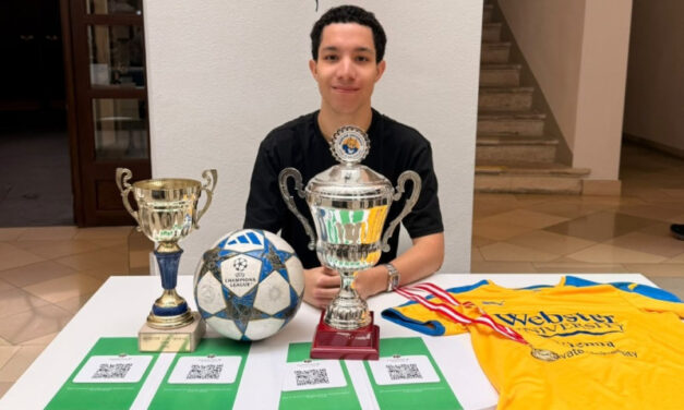 Axel Alejandro Cross Franjul asume la presidencia del equipo de fútbol de Webster Vienna University
