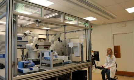 Robot con inteligencia artificial que hace experimentos y descubrimientos biológicos