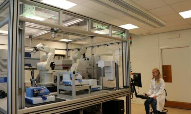 Robot con inteligencia artificial que hace experimentos y descubrimientos biológicos