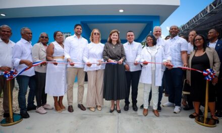 Raquel Peña entrega centro de salud en Haina y da inicio a ampliación hospitalaria de RD$489 millones en San Cristóbal