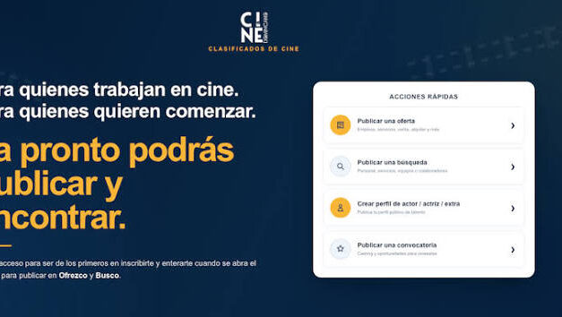 Clasificados de Cine conectará talentos, empresas y oportunidades de la industria audiovisual dominicana