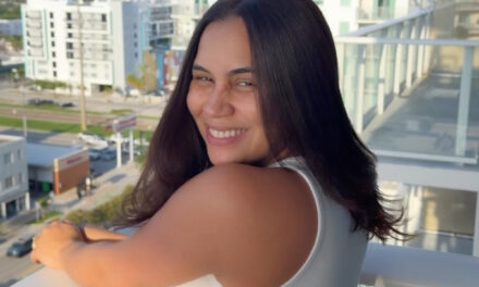 Tiby Camacho se convierte en madre de una niña