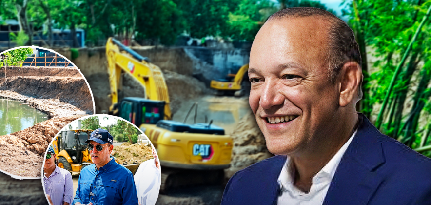 Alcaldía De Santiago Inicia Saneamiento De Más De 500 Metros De La Cañada Del Embrujo Tercero