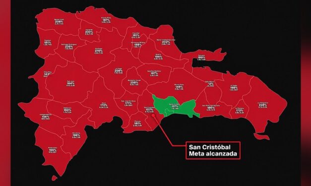 San Cristóbal se convierte en la trigésima provincia en alcanzar la meta de Dominicanos Primero