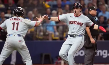 Guardianes vencen a los Rays y se llevan el primero de la Serie de Campeonato