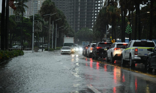 Lluvias causan estragos en Santo Domingo y región sur