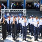 En acto encabezado por la ministra Faride Raful y el mayor general Rodríguez García, inicia recorrido de la antorcha de los IV Juegos Mundiales de Policías de la USIP