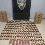 Policía ocupa 1,400 cigarrillos y 186 unidades de ron de contrabando en San Juan de la Maguana